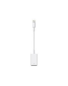 Apple - Lightning-to-USB Camera Adapter - White