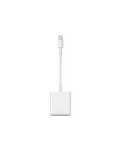 Apple - Lightning-to-Secure Digital Adapter - White