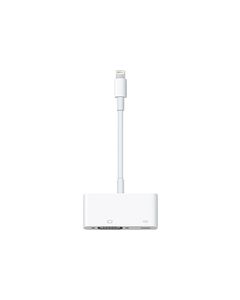 Apple - Lightning-to-VGA Adapter - White