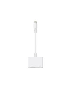 Apple - Lightning Digital A/V Adapter - White