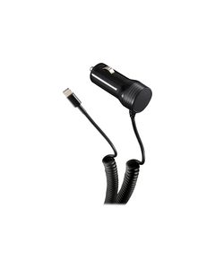 Dynex™ - Apple MFi Certified Vehicle Charger - Black