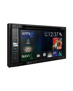 Pioneer - NEX - 6.2" - Built-In GPS - CD/DVD - Built-In Bluetooth - In-Dash Receiver with Partially Detachable Faceplate - Black