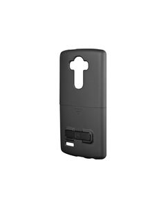 Platinum - Holster Case with Kickstand for LG G4 - Metallic/Ceramic