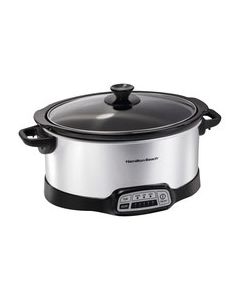 Hamilton Beach - 7-Quart Slow Cooker - Black