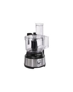 Hamilton Beach - 10-Cup Food Processor - Silver/Black