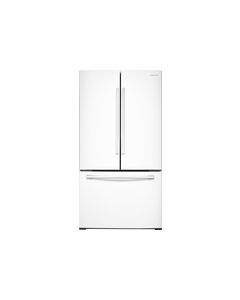 Samsung - 25.5 Cu. Ft. French Door Refrigerator - White