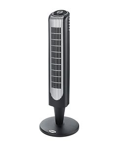 Holmes - Oscillating Tower Fan - Black