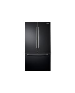 Samsung - 25.5 Cu. Ft. French Door Refrigerator - Black