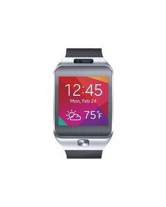 Samsung - Geek Squad Certified Refurbished Gear 2 Smartwatch 58.4mm Metal - Silver/Black