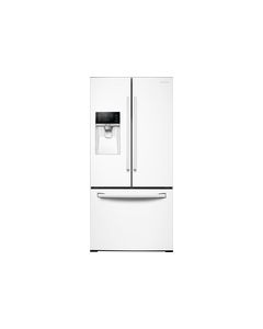 Samsung - 25.5 Cu. Ft. French Door Refrigerator - White