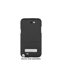 Platinum Series - Kickstand Case for Samsung Galaxy Note II Cell Phones - Black