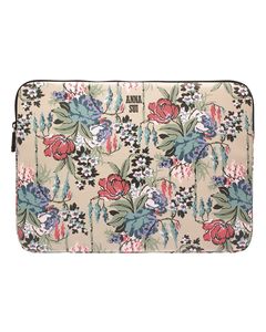 Anna Sui - Cabbage Rose Laptop Sleeve - Tan