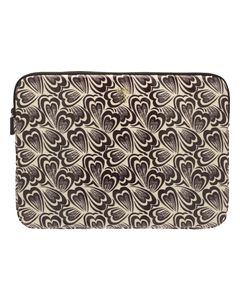 Anna Sui - Hearts Laptop Sleeve - Cream/Black