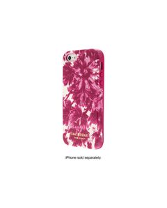 Isaac Mizrahi New York - Floral Case for Apple® iPhone® 5 and 5s - Pink/White