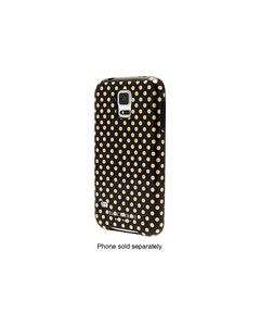 Isaac Mizrahi New York - Case for Samsung Galaxy S 5 Cell Phones - Black/Gold