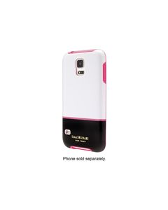 Isaac Mizrahi New York - Case for Samsung Galaxy S 5 Cell Phones - White/Black