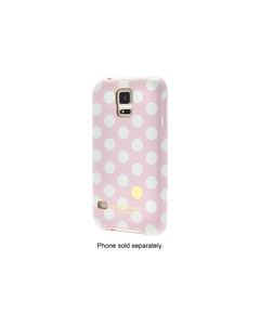 Isaac Mizrahi New York - Case for Samsung Galaxy S 5 Cell Phones - Pink/White