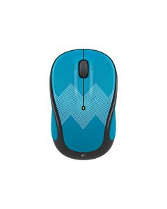 Logitech - M325c Wireless Optical Mouse - Teal Zigzag