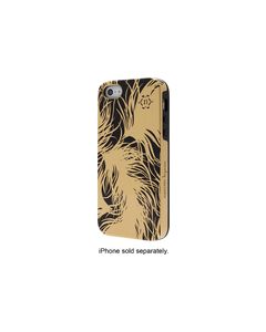 Nanette Lepore - Feathers Case for Apple® iPhone® 5 and 5s - Black/Gold