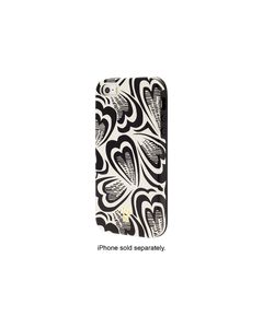 Anna Sui - Hearts Case for Apple® iPhone® 5 and 5s - Black/Cream