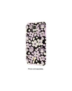 Anna Sui - Case for Samsung Galaxy S 5 Cell Phones - Black/Purple/White