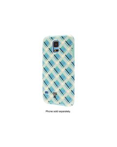 Anna Sui - Case for Samsung Galaxy S 5 Cell Phones - Blue/White