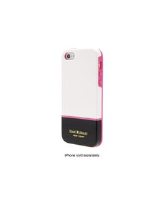 Isaac Mizrahi New York - Color Block Case for Apple® iPhone® 5 and 5s - White/Black