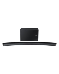 Samsung - 9.1-Channel Curved Soundbar with 8" Wireless Active Subwoofer - Black