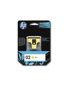 HP - 02 Yellow Original Ink Cartridge - Yellow