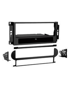 Metra - Radio Installation Dash Kit for Most 2005 and Later Chrysler, Dodge, Jeep and Mitsubishi Vehicles - Black