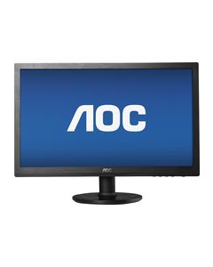 AOC - 19.5" LED HD Monitor - Black