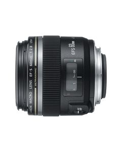 Canon - EF-S 60mm f/2.8 Macro USM Lens - Black