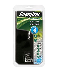 Energizer - Universal Compact Battery Charger