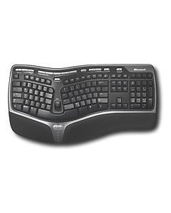 Microsoft - Natural Ergonomic Keyboard 4000 - Black