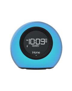 iHome - Bluetooth FM Dual-Alarm Clock Radio - Black