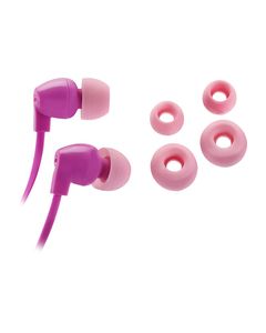 Insignia™ - Stereo Earbud Headphones - Pink