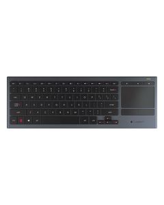 Logitech - K830 Illuminated Keyboard - Black