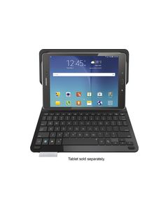 Logitech - Type-S Keyboard Case for Samsung Galaxy Tab A 9.7 - Black