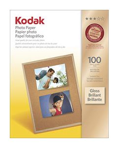 Kodak - Photo Paper Gloss 100 ct