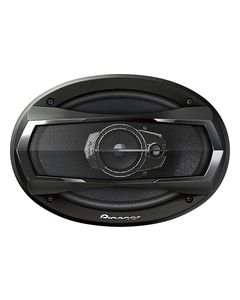 Pioneer - 6" x 9" 3-Way Car Speakers with Multilayer Mica Matrix Cones (Pair) - Black