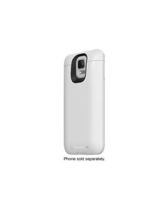 mophie - juice pack External Battery Case for Samsung Galaxy S 5 Cell Phones - White