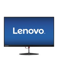 Lenovo - ThinkVision X24 23.8" IPS LED HD Monitor - Raven Black