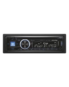 Alpine - CD - Built-In Bluetooth - Car Stereo Receiver - Black