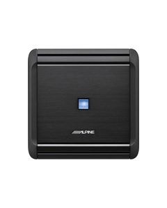 Alpine - 500W Class D Digital Mono Amplifier with Low-Pass Crossover - Black