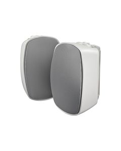 Insignia™ - 2-Way Indoor/Outdoor Speakers (Pair) - Silver