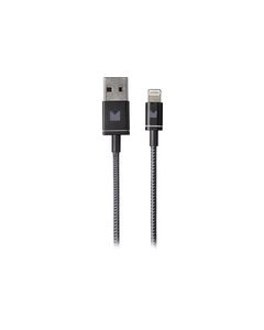 Modal - Apple MFi Certified 4' Braided Lightning Cable - Gray