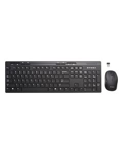 Dynex™ - Wireless Keyboard and Wireless Optical Mouse - Black