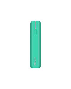 PNY - PowerPack T2600 USB Rechargeable External Battery - Seafoam Green