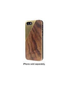 Native Union - CLIC Metal Case for Apple® iPhone® 5 and 5s - Tan/Brass