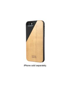 Native Union - CLIC Wooden Case for Apple® iPhone® 5 and 5s - Black